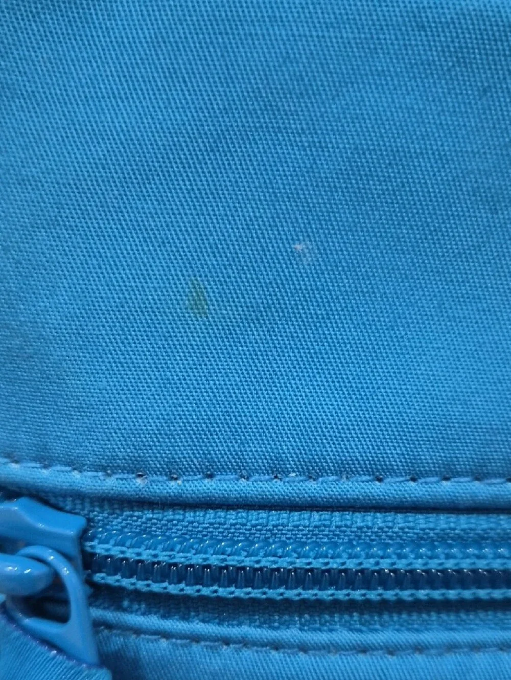 Vera Bradley Triple Zip Hipster Blue Bag